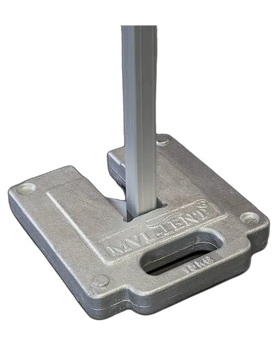Zeltgewicht 15 kg